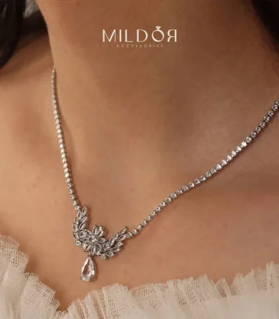 گردنبند جواهری تنیسی