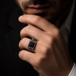 انگشتر نقره مردانه