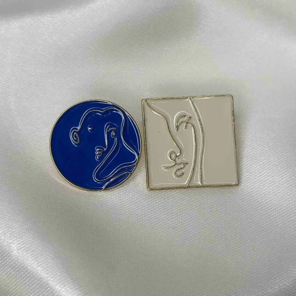 گوشواره دست ساز دو چهره