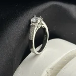 انگشتر جواهر نقره - Image 2