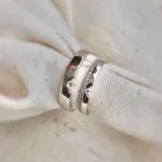 ست حلقه نقره